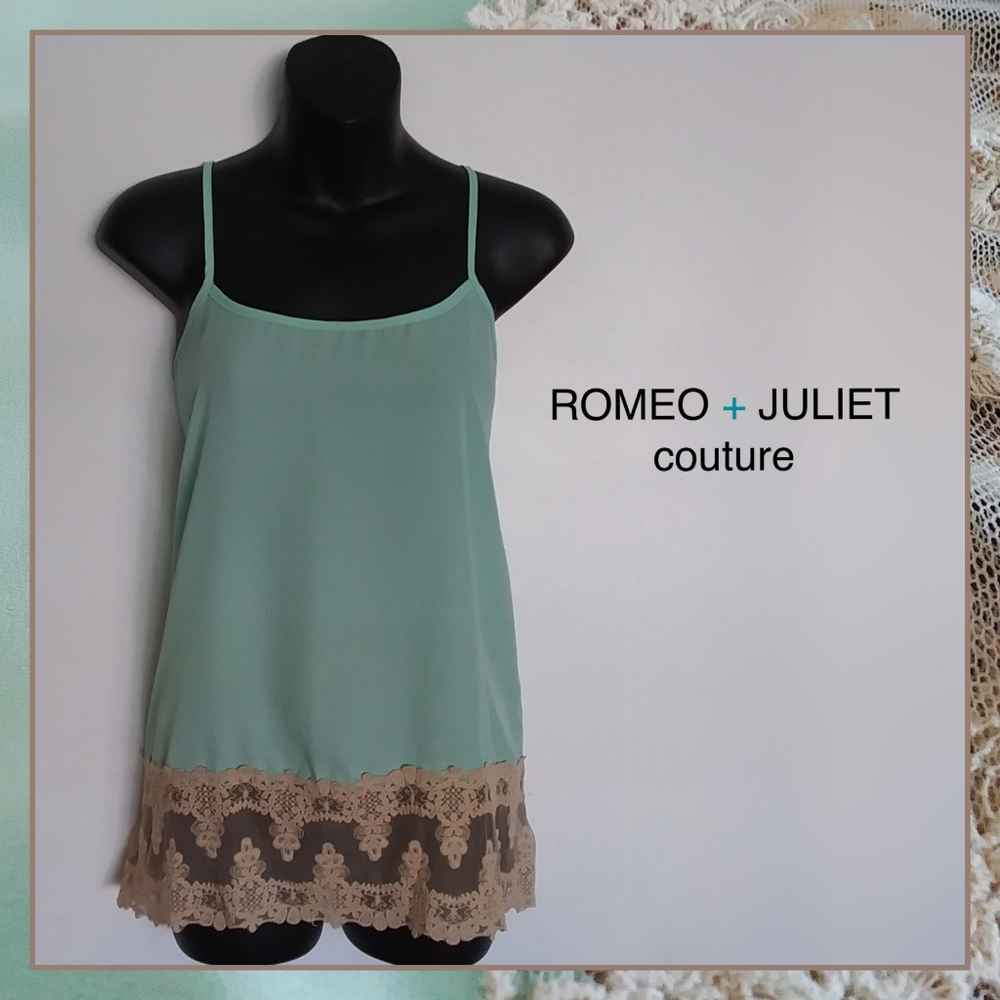 Dream Cami w/ Lace Trim by Romeo & Juliet Couture